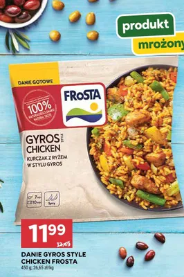 Danie Gyros Style Chicken Frosta promocja w Stokrotka