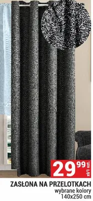 Zasłona na przelotach promocja w Merkury Market