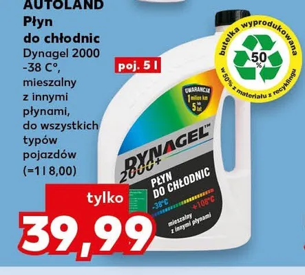 Płyn do chłodnic AUTOLAND Dynagel 2000 promocja w Kaufland