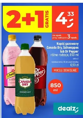Napój gazowany Dr Pepper promocja w Dealz