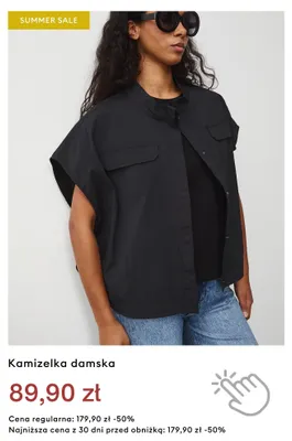 Kamizelka damska promocja w Medicine