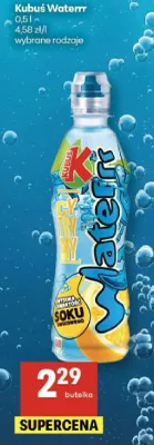Napój Kubuś Waterrr promocja w Delikatesy Centrum