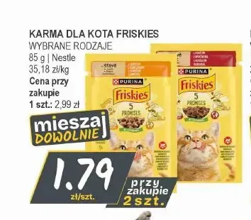 Karma dla kota Friskies promocja w Słoneczko
