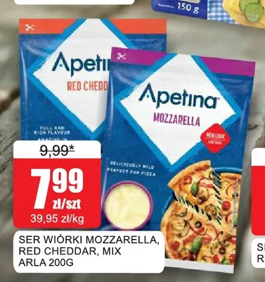 Ser wiórki Red Cheddar Apetina Arla promocja w Bingo