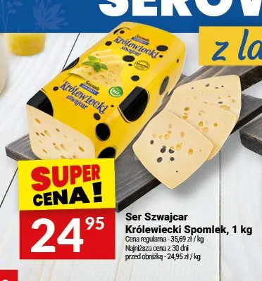 Ser Szwajcar Królewiecki Spomlek promocja w Twój Market
