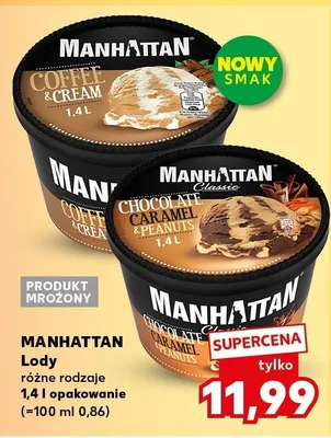 Lody różne rodzaje promocja w Kaufland