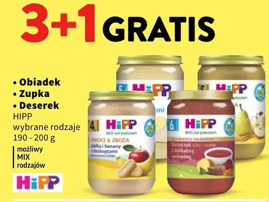 Deserek HiPP promocja w Intermarche