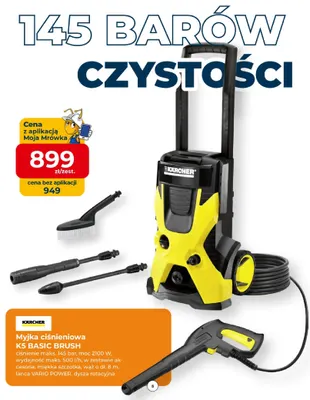 Myjka ciśnieniowa K5 Basic Brush Kärcher promocja w PSB Mrówka