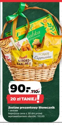 Zestaw prezentowy Słonecznik promocja w Netto