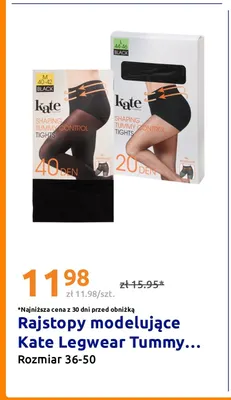 Rajstopy modelujące Kate Legwear Tummy Control 20 DEN promocja w Action