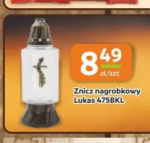 Znicz nagrobkowy Lukas 475BKL promocja w Gama