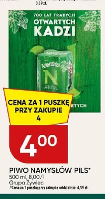 Piwo Namysłów Pils promocja w Chata Polska