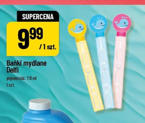 Bańki mydlane Delfi promocja w POLOmarket