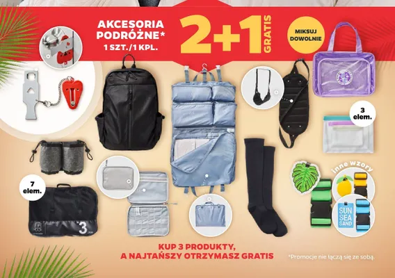 Akcesoria podróżne promocja w Netto