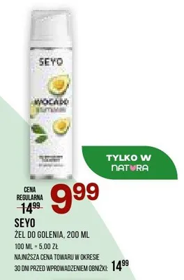 Żel do golenia Seyo Avocado Summer 200ml promocja w Drogerie Natura