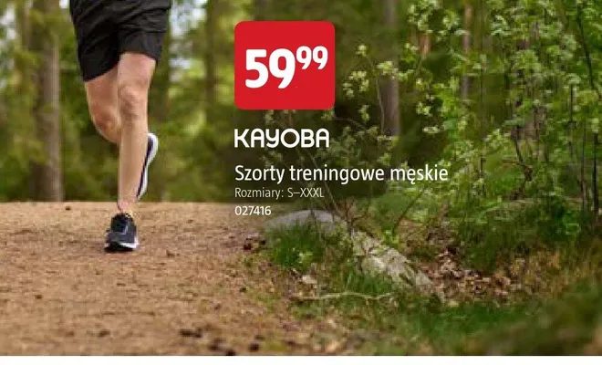 Szorty treningowe męskie Kayoba promocja w Jula