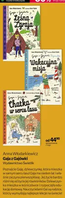 Książka Gaja z Gajówki Chatka w sercu lasu Anna Włodarkiewicz promocja w Empik