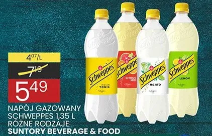 Napój gazowany różne rodzaje promocja w Wafelek