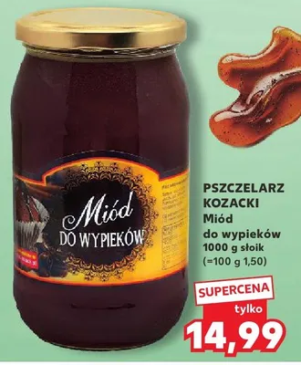 Miód do wypieków promocja w Kaufland