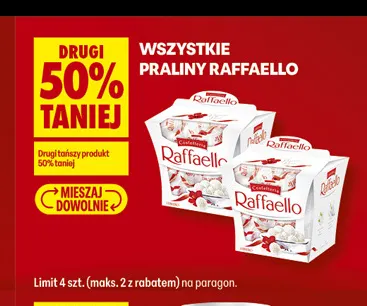 Praliny Raffaello promocja w Biedronka