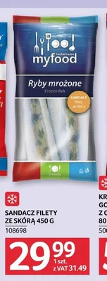 Sandacz filety ze skórą Myfood promocja w Selgros
