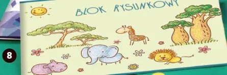 Blok rysunkowy A4/20 promocja w Biedronka