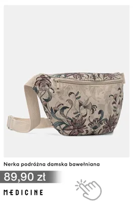 Nerka podróżna damska bawełniana Medicine promocja w Medicine