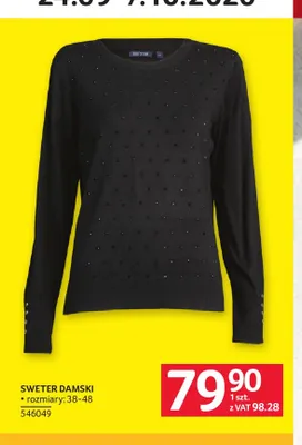 Sweter damski promocja w Selgros