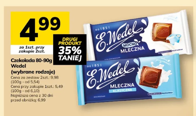 Czekolada mleczna promocja w Hitpol