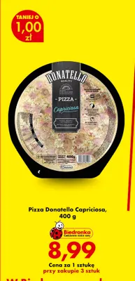Pizza Donatello Capriciosa promocja w Biedronka