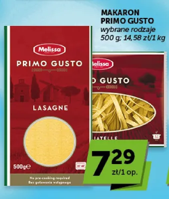 Makaron Primo Gusto Tagliatelle promocja w ABC