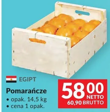 Pomarańcze promocja w Makro