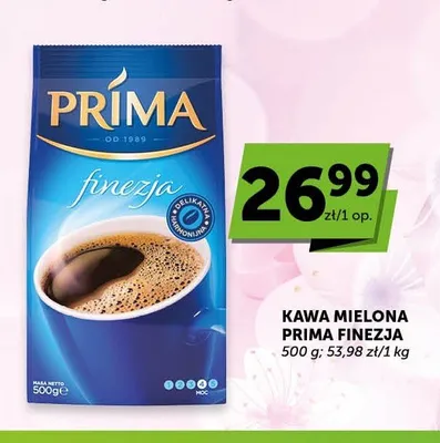 Kawa mielona Prima Finezja promocja w ABC