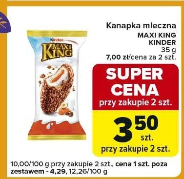 Kanapka mleczna promocja w Carrefour Express