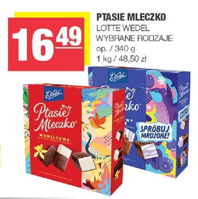 Ptasie Mleczko Lotte Wedel promocja w SPAR