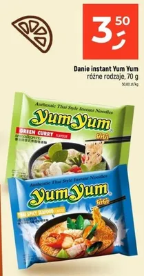 Danie instant YumYum Thai Spicy Seafood promocja w Dealz