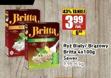 Ryż biały Britta 4-pak promocja w API Market