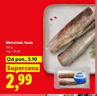 Morszczuk tusza promocja w Lidl