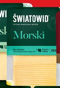 Ser Morski w plastrach Światowid promocja w Biedronka