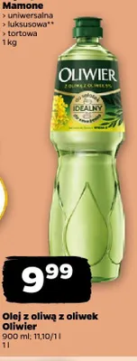 Olej z oliwą z oliwek Oliwier promocja w Netto