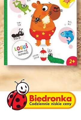 Książka Zabawy logopedyczne Naśladuj dźwięki Kapitan Nauka promocja w Biedronka