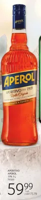 Aperitivo Aperol 11% promocja w Selgros