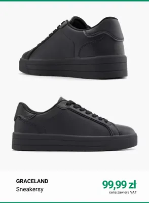 Sneakersy Graceland promocja w Deichmann