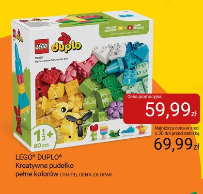 Klocki LEGO DUPLO Kreatywne pudełko pełne kolorów 10479 promocja w Smyk