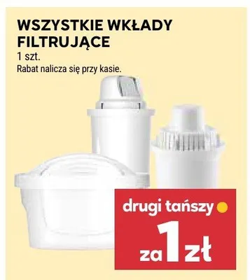 Wszystkie wkłady filtrujące promocja w Stokrotka