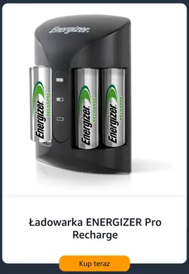 Ładowarka Energizer Pro Recharge promocja w Amazon