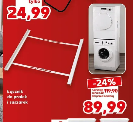 Łącznik do pralek i suszarek promocja w Kaufland