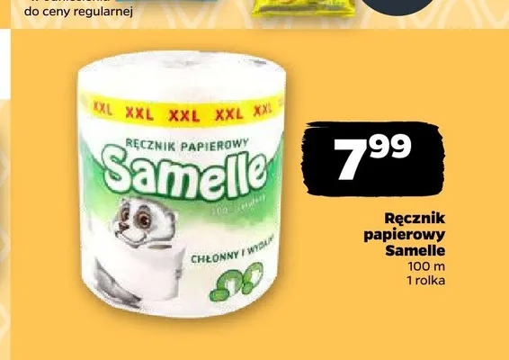 Ręcznik papierowy Samelle promocja w Netto
