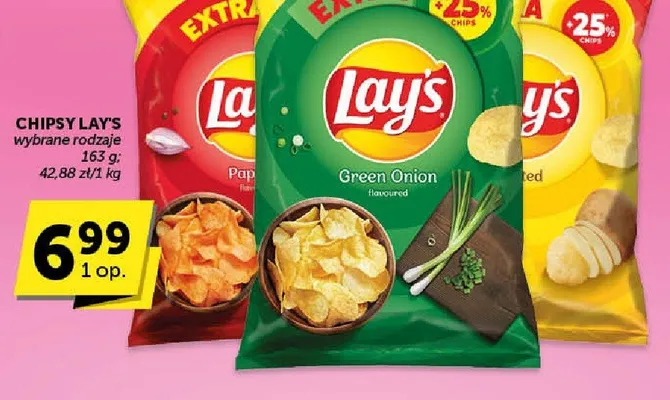 Chipsy wybrane rodzaje promocja w ABC