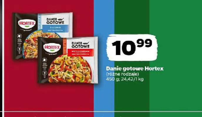 Danie gotowe Hortex w stylu chińskim promocja w Netto